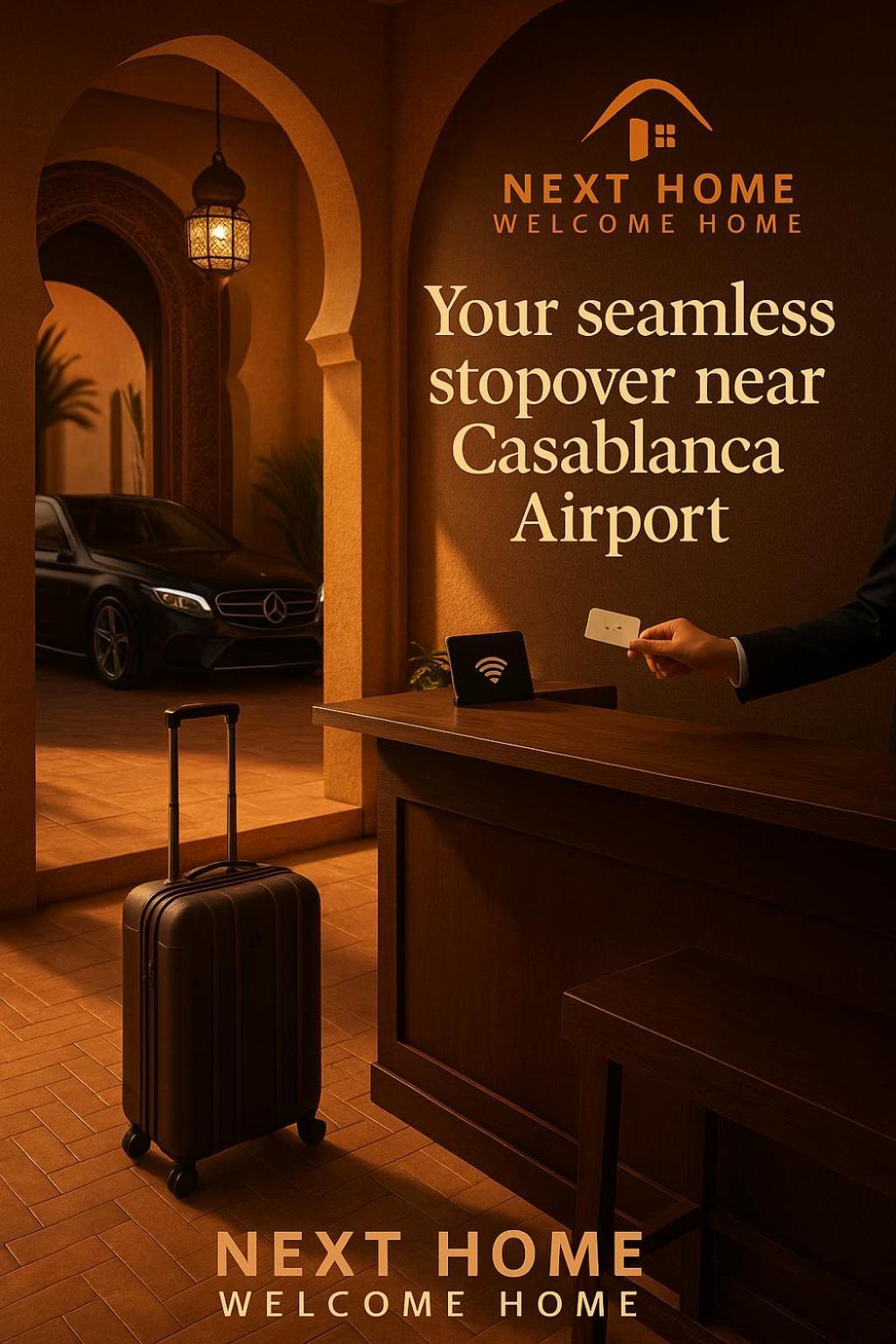 Nexthome - Airport Nouaceur Eksteriør bilde